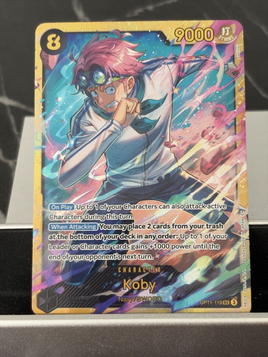 Bandai Carte collezionabili: One Piece OP11-119 Koby, Englisch – Nuovo (secondo la descrizione) da St. Gallen venduto da cambitcg