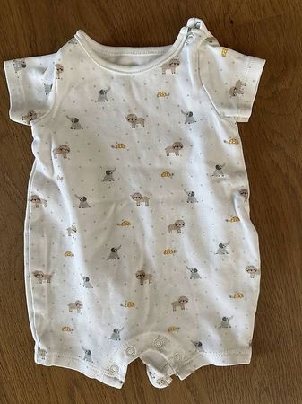 Baby Strampler Pyjama 62 kurzarm
