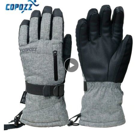 BESPORTBLE Skihandschuhe Für Kinder - Warm, Wasserdicht & Mit Elastischen Bündchen