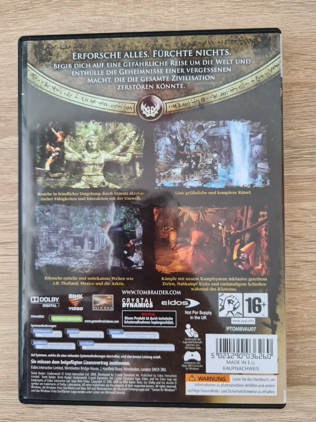 Jeux: Tomb Raider Underworld - PC – D'occasion à Carouge GE par Franllo 1