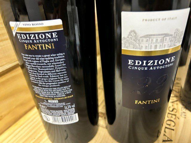 Vino: 2 Magnum Cinque Autoctoni 2019 Gsntini – Nuovo e nell'imballaggio originale da Dornach venduto da paris41