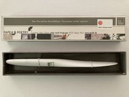 Räder Porzellan Brieföffner NEU