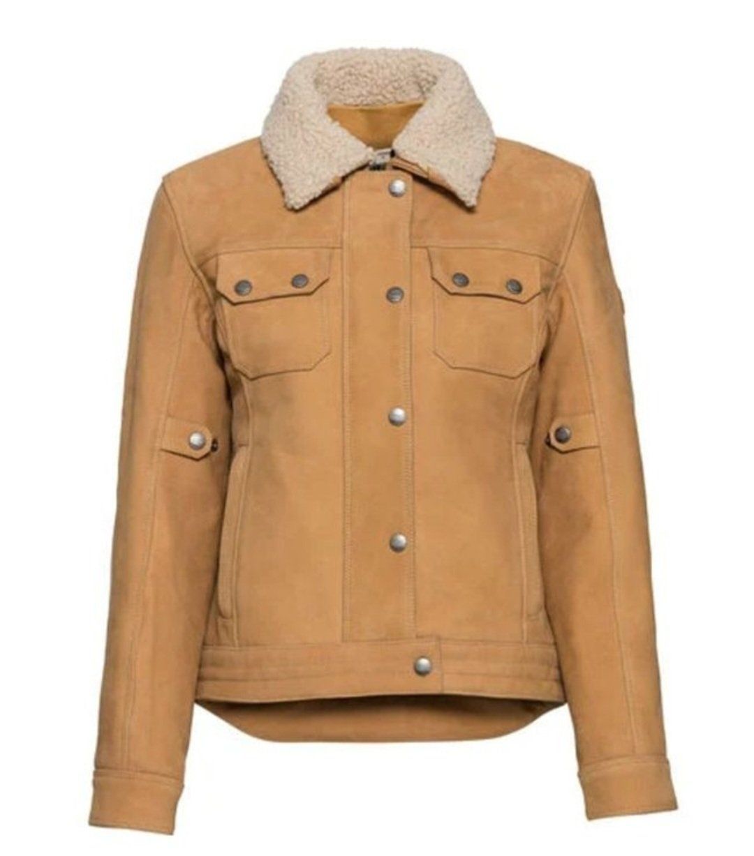 Giacche: Damenmotorradjacke, echt Leder Gr. L – Nuovo e nell'imballaggio originale da Niederwil AG venduto da Top35