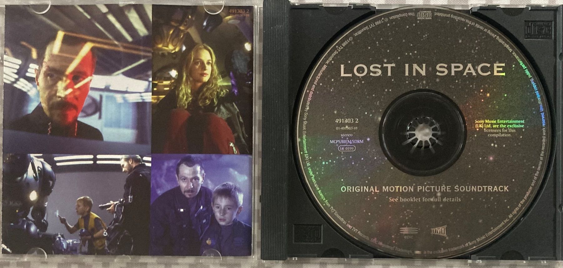 CD: MUSIQUE DE FILM - LOST IN SPACE – Usato da Poliez-Pittet venduto da Newtown-Records 2