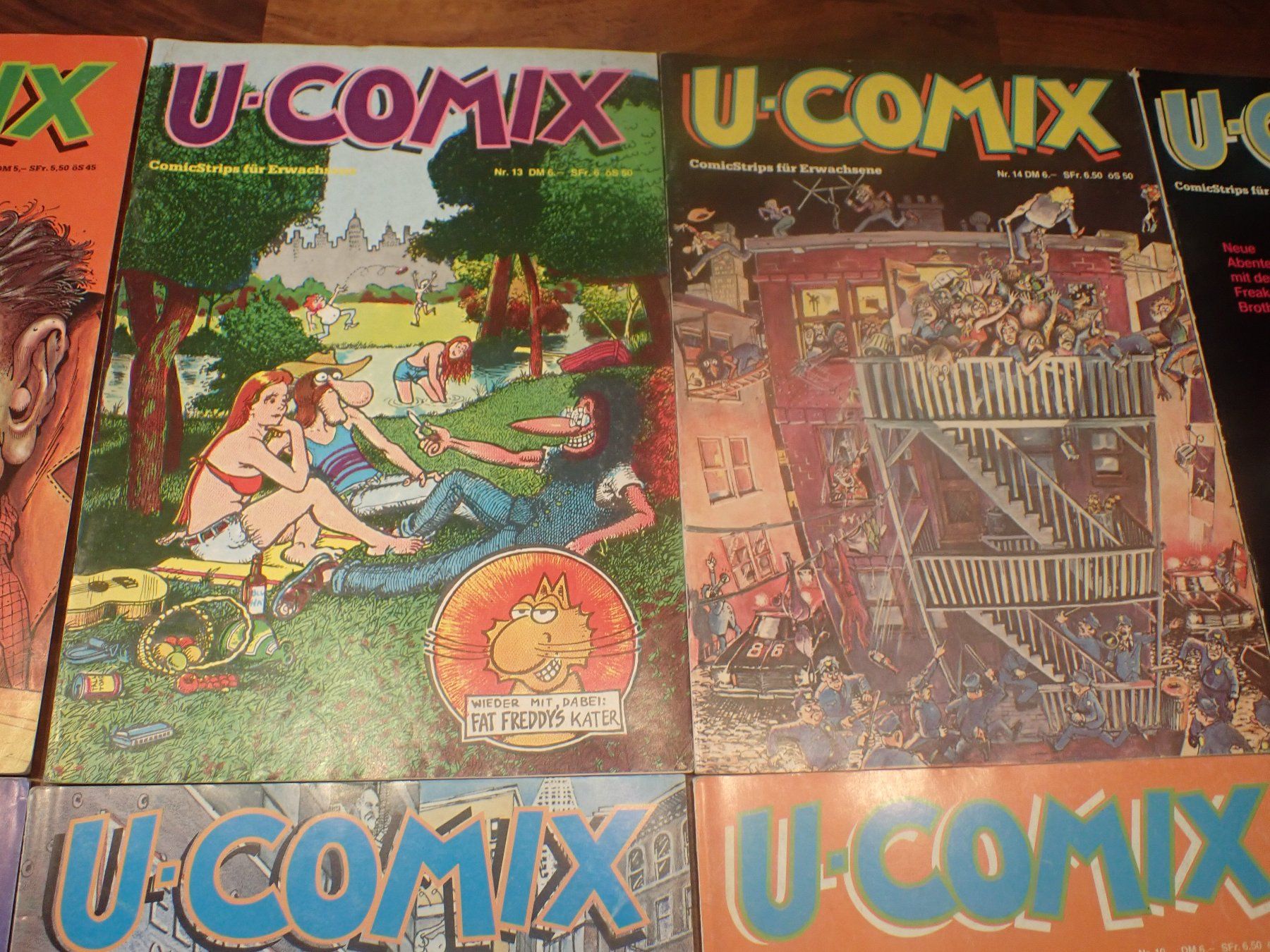 BD: 10 U-COMIX Comic Hefte Nummer 11 - 20 – D'occasion à Geroldswil par boy5toy 3