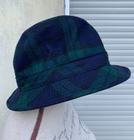 Splendide petit chapeau dame à tartan KENT 80%laine t.M
