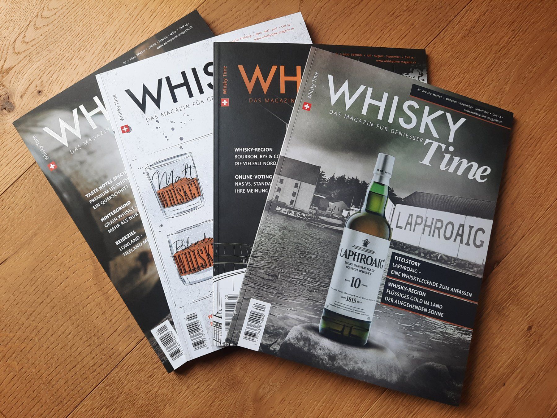 Riviste & Magazine: 4 x Whisky Time Magazin 2020 – Usato da Hinterfultigen venduto da Chrigu_marti