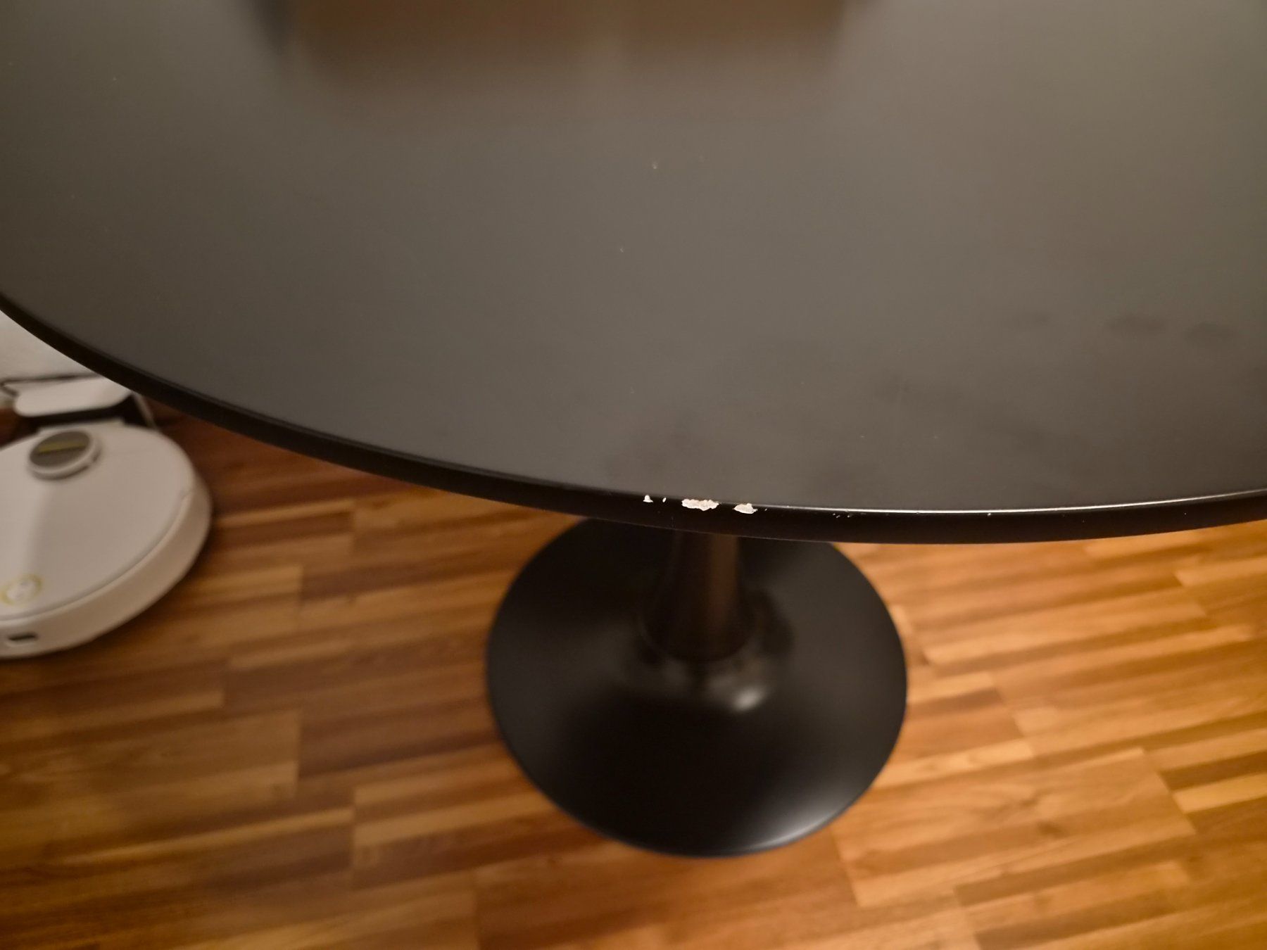 Tavoli: Runder Esstisch Ø 90 cm Schwarz – Usato da Winkel venduto da Gamei 2