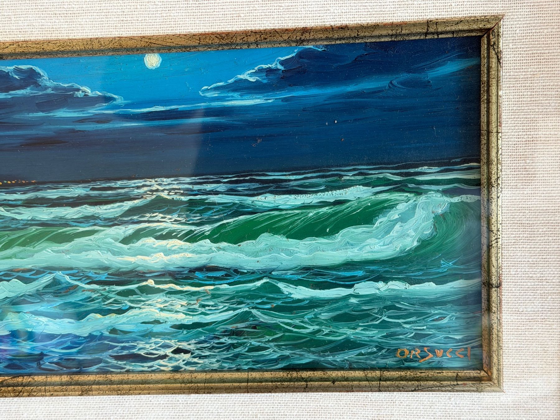 Dipinti: MASSIMO ORSUCCI b*1946 Ölgemälde Meer – Usato da Basel venduto da PAUL_ART 6