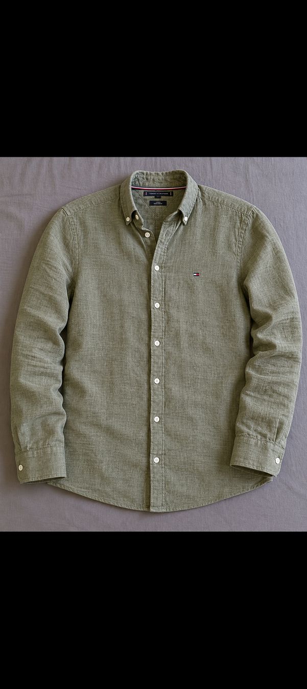 Tommy Hilfiger Camicie: Camicia Lino Tommy Hilfiger  – Usato da Bellinzona venduto da Mistaman1995