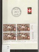timbre Pro Patria B2 bloc de 4