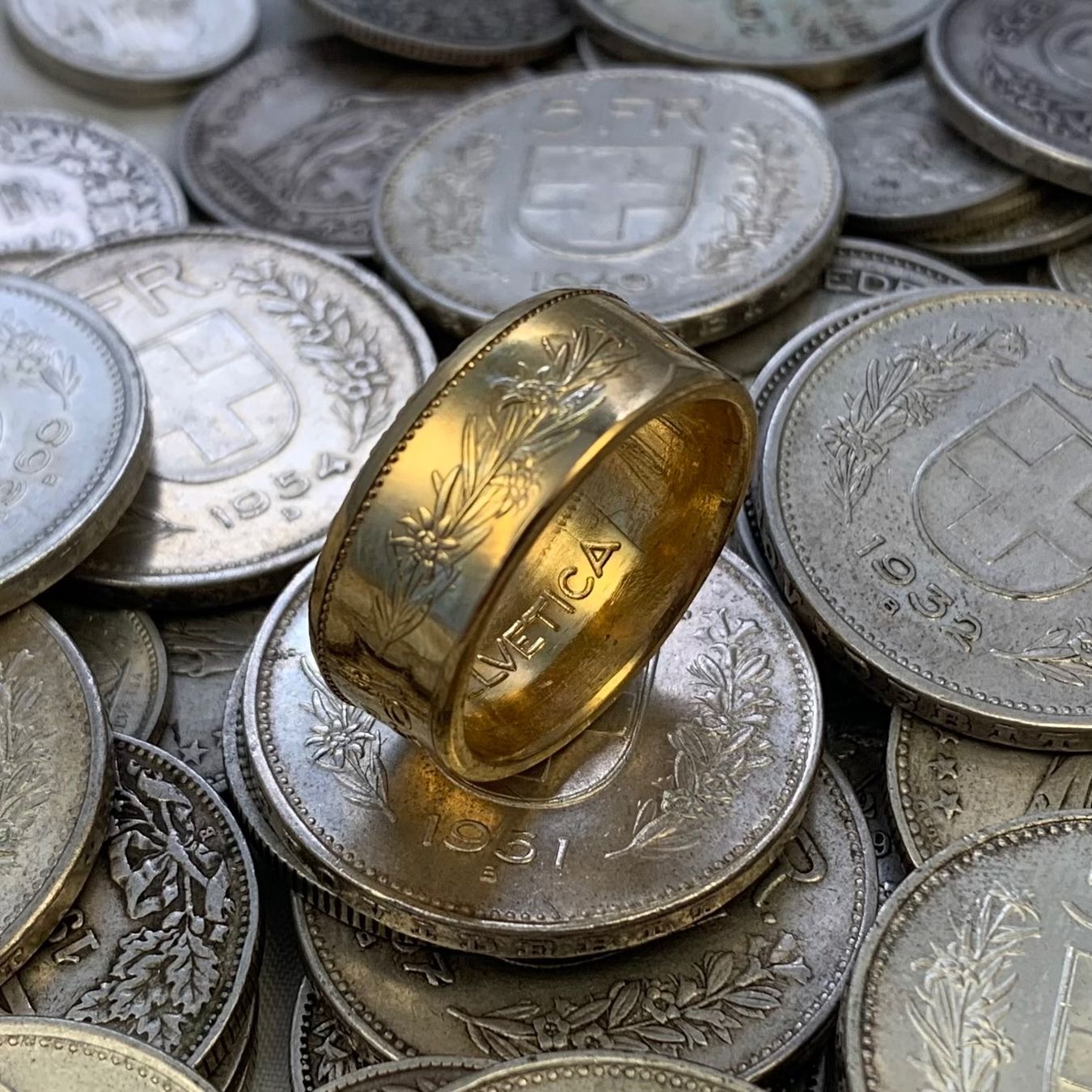 Ringe: Silberring Dr Goldig Schnägg Gr.60 – Neu (gemäss Beschreibung) aus Thun von Svonskj 2