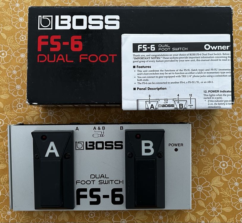 Pédale Boss FS-6 dual foot switch (Gebraucht) in Yvorne für CHF 35 ...
