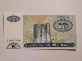 ASERBAIDSCHAN - 10 Manat UNC (A/1-29002636)