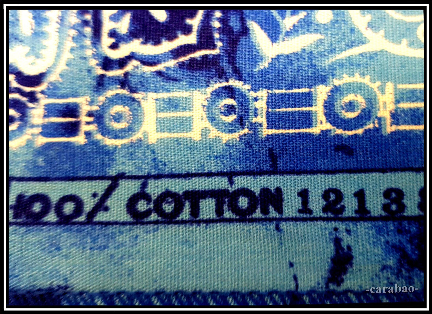 Foulards, Tücher & Schals: Bandana / Blau - Batik mit Paisley-Muster – Neu (gemäss Beschreibung) aus Winterthur von -carabao- 3