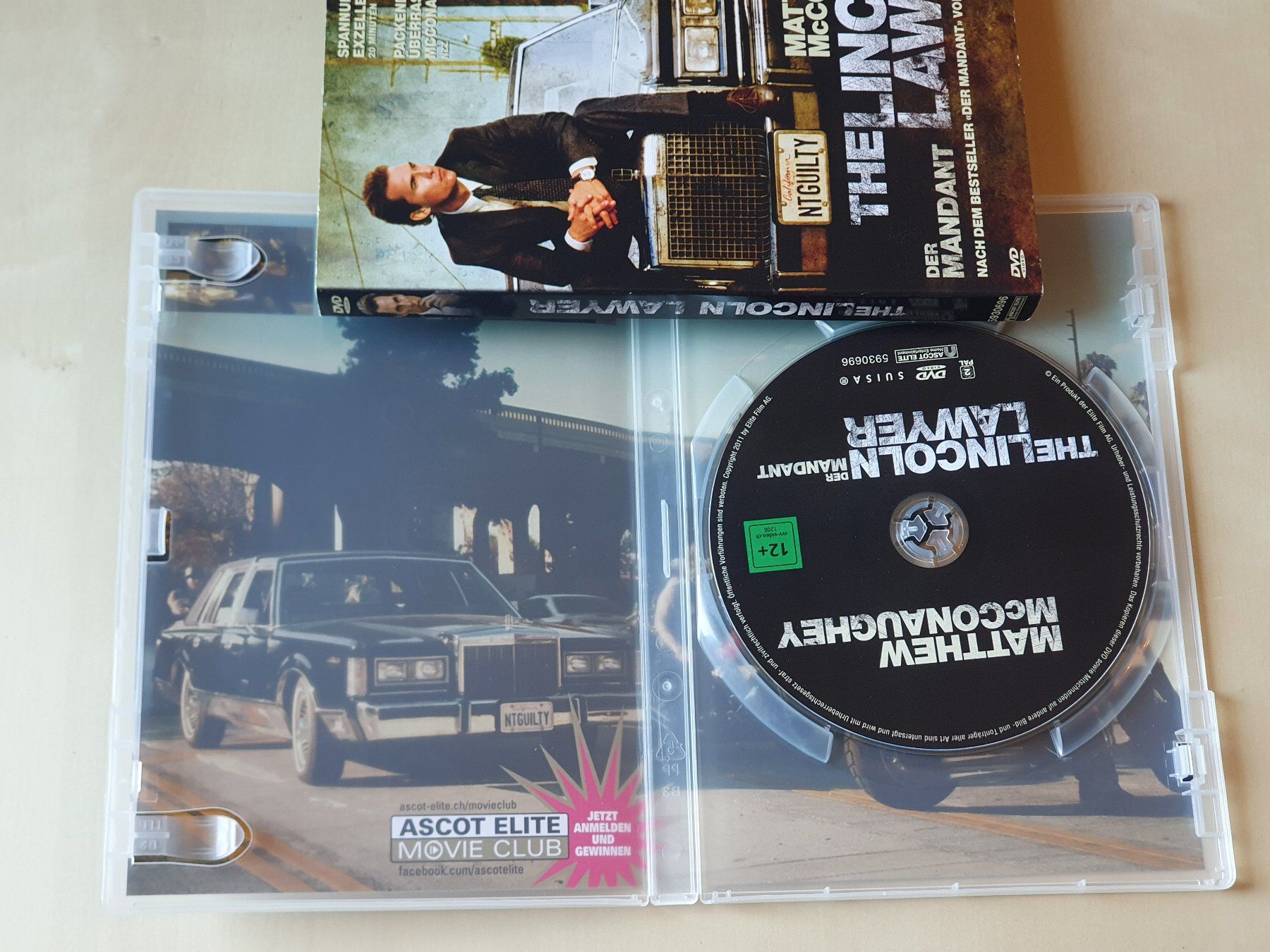 Tutti i DVDs: The Lincoln Lawyer – Usato da Stansstad venduto da collectorsshop 2