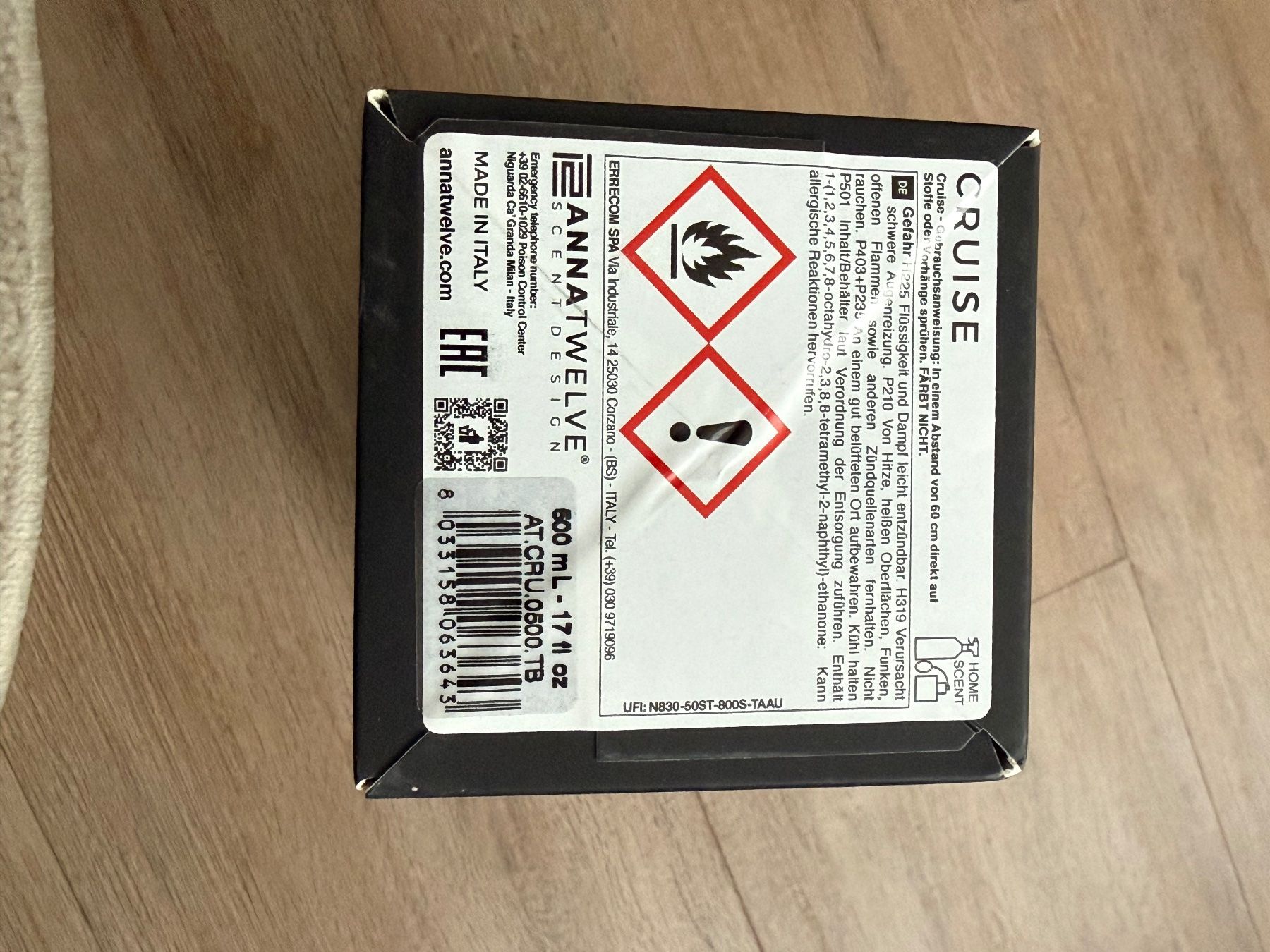 Raumspray: Anna Twelve Home Scent Flame Duftspray, 500ml, neu! – Neu und originalverpackt aus Füllinsdorf von Marlon.Henseler 4