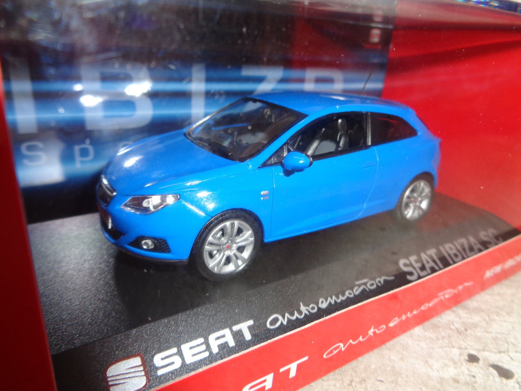 Seat Modellini d'auto: Fischer 1:43 Seat Ibiza SC – Nuovo e nell'imballaggio originale da Reconvilier venduto da rallycar 1