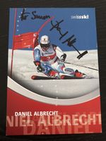 Signierte Autogrammkarte Daniel Albrecht Ski Alpin Swiss Ski