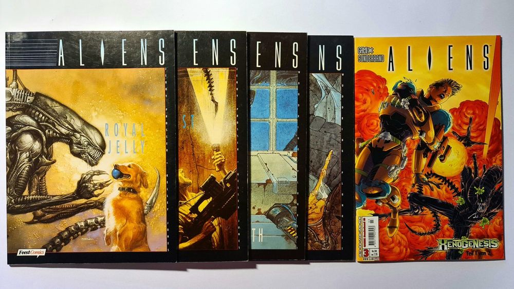 Aliens Comics 1+2, 4+5, +Sonderband (Gebraucht) in Aesch BL für CHF 21 ...