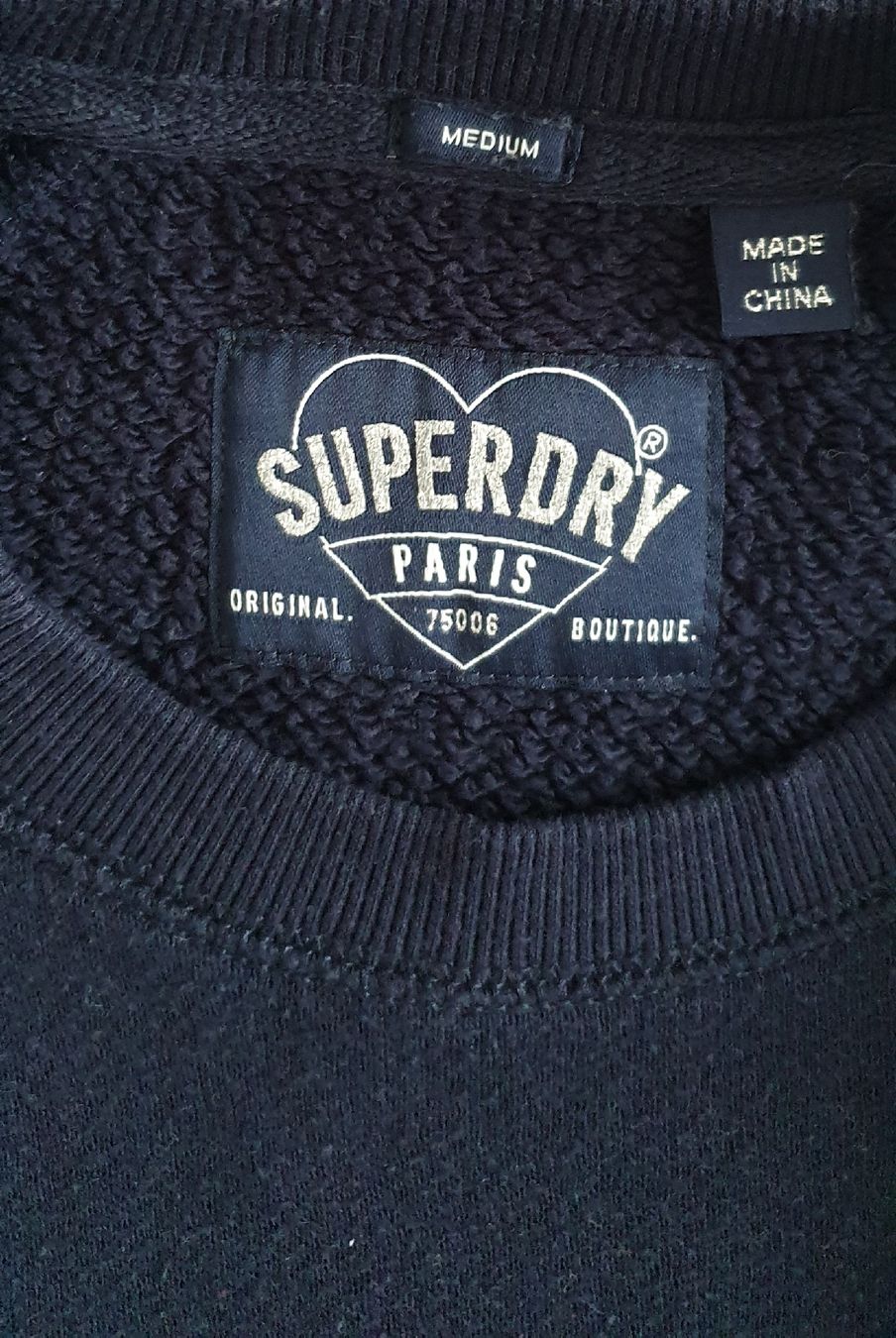 Superdry Pulls & Sweat-shirts: Superdry Pullover Blau Gr. M – D'occasion à Möriken AG par Katze110 2