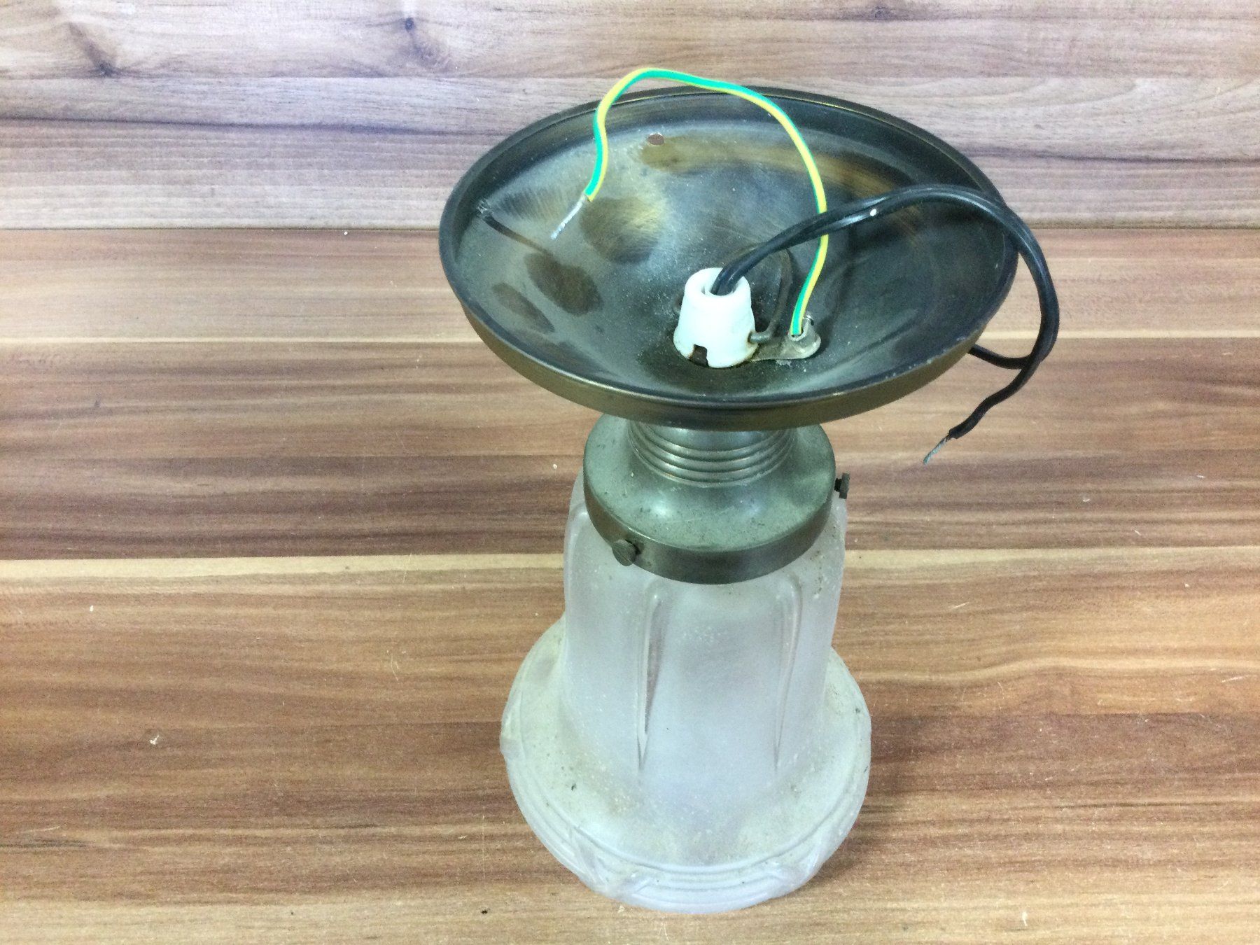 Lampadari & plafoniere: Antike Deckenlampe Glöschli – Usato da Wangen SZ venduto da kuriosum12 5