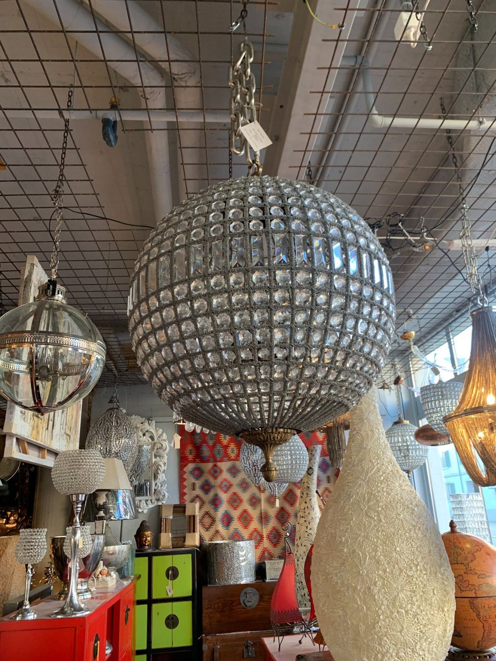 Lampadari & plafoniere: Kristall Hängelampe | LIQUIDATIONSVERKAUF – Nuovo (secondo la descrizione) da Luzern venduto da juliam_ 1