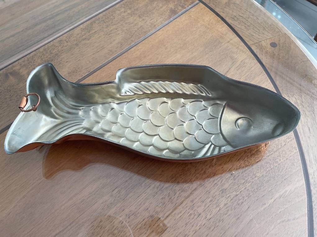Teglie da forno: Kupferform Fisch Reinkupfer – Usato da Gelterkinden venduto da RemoViscardi 1