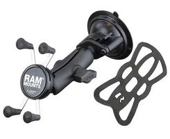 Support ventouse smartphone -Halterung Saugnapf RAM Mounts