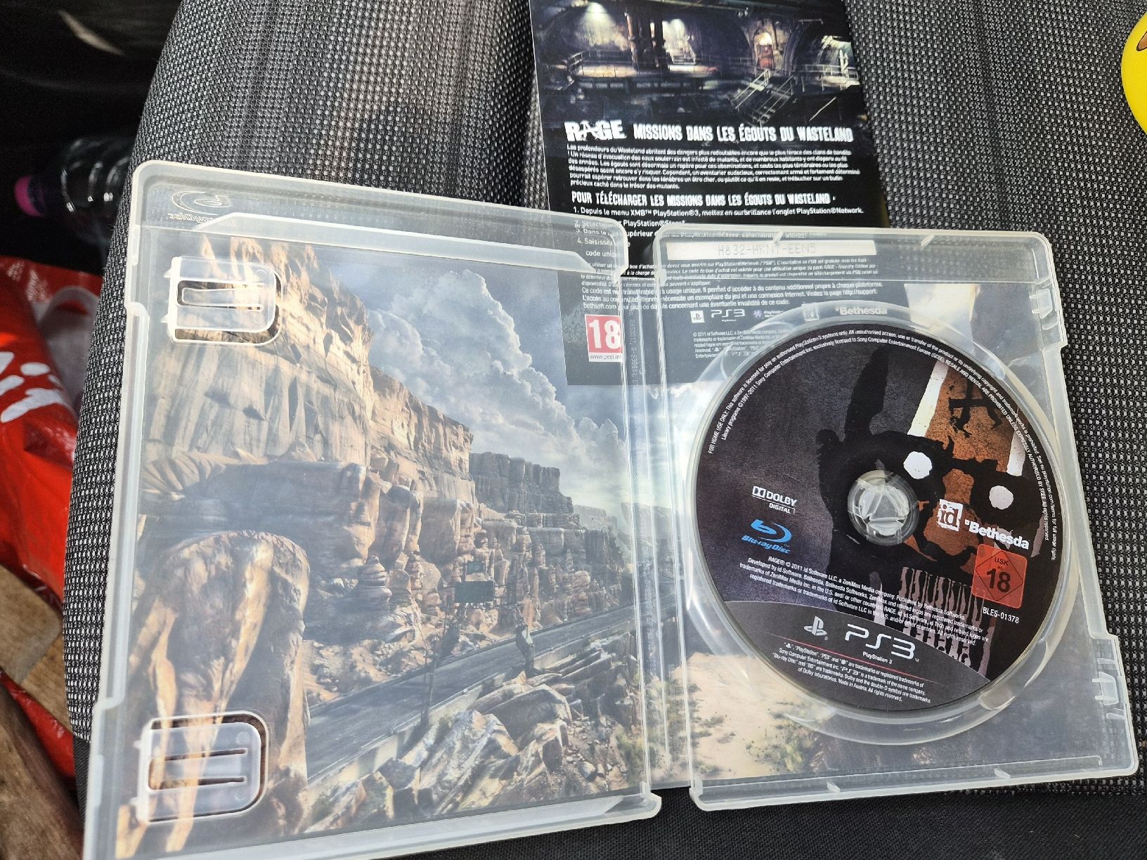 Sony Giochi: Rage PS3 - Jeu d'action post-apocalyptique – Usato da La Joux FR venduto da car_ck96 1
