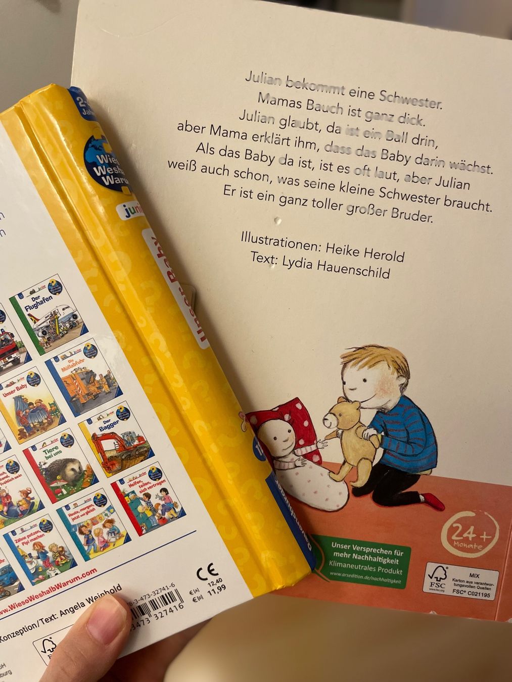 Libri: Geschwisterbuch – Usato da Binz venduto da jen_vnx2 1