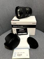 Sigma 50mm F/1.4 DG HSM -Objektiv -Porträts und Low-Light