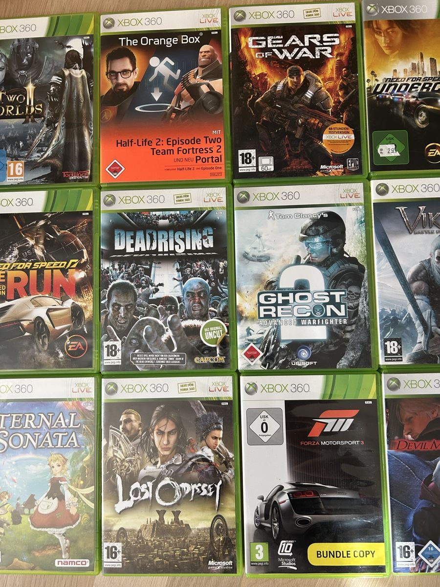 Microsoft Jeux: 12 XBOX 360 Spiele gebraucht  – D'occasion à Zürich par JasminNebl 2