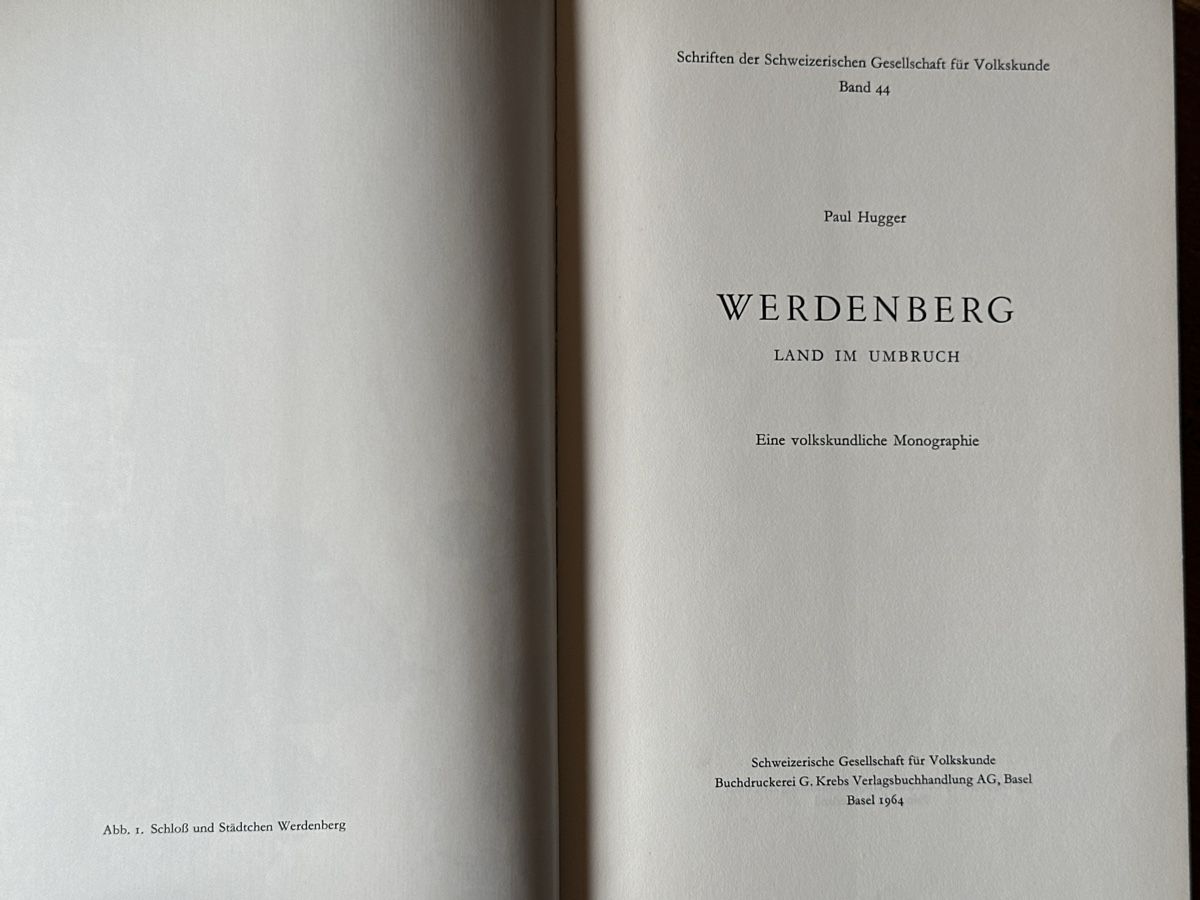 Libri: Werdenberg. Spannender Blick 1960! – Usato da Berschis venduto da Vild1 1
