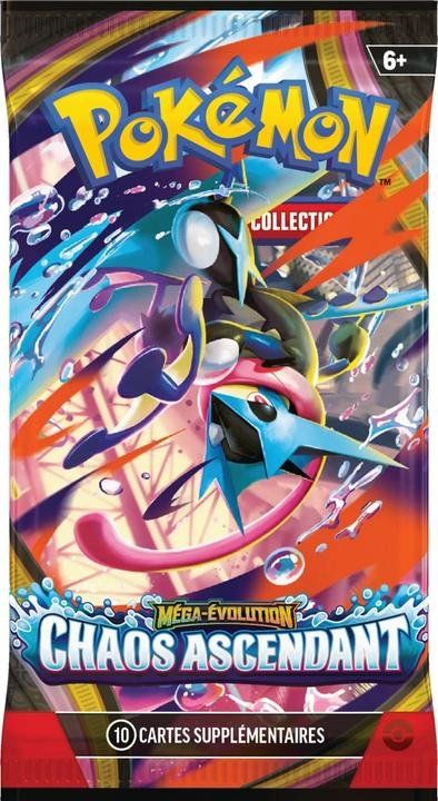 Pokémon Sammelbilder & Trading cards: Pokémon Méga Évolution Chaos Ascendant (FR) Booster Pack – Neu und originalverpackt aus Cortaillod von CelestiumCards