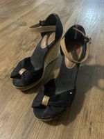 Sandales compensées Tommy Hilfiger noir taille 38