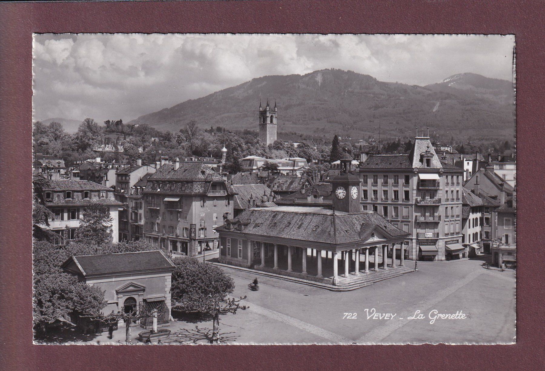 Ansichtskarten: VEVEY - La Grenette – Gebraucht aus Pully von nicecards
