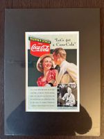 Originale Werbeanzeige Coca Cola - Let's get a Coca Cola