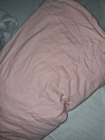 Fixleintuch rosa und Matratzenschoner für 140x200 Matratze