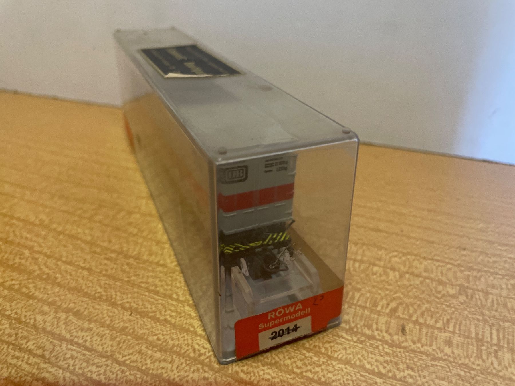 Modellini di ferrovie: Röwa Supermodell H0 2334 Güterwagen DB – Usato da Suhr venduto da Daneli7 5