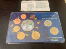 ZYPERN 3,88 € 2008 KMS in Kunststoff-Box mit einer Medaille