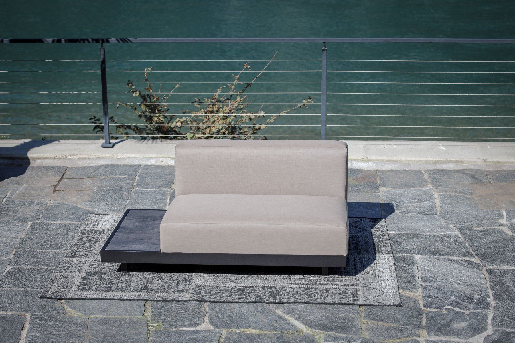 Viplounge Divani: Outdoor Lounge - Sunbrella Stoff sandbraun – Nuovo e nell'imballaggio originale da Uznach venduto da viplounge 4
