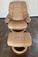 Stressless Stuhl mit Beinablage