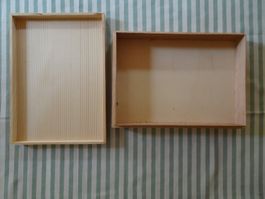 Wunderschönes altes Holzkistchen 24 x 17 x 4cm - M106