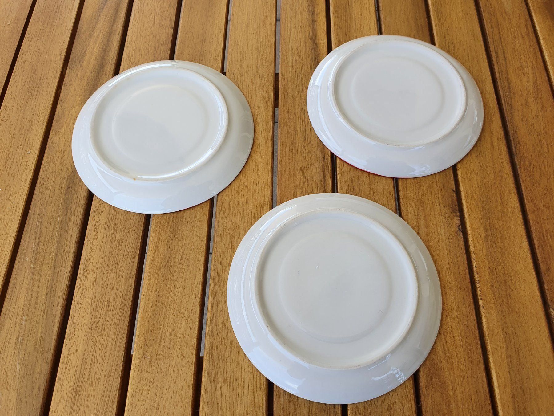 Teller: Tupfenteller als Pflanzenunterteller – Gebraucht aus Hägglingen von Orysen 1