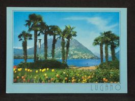 Lugano Quai - Lago di Lugano e Monte Brè