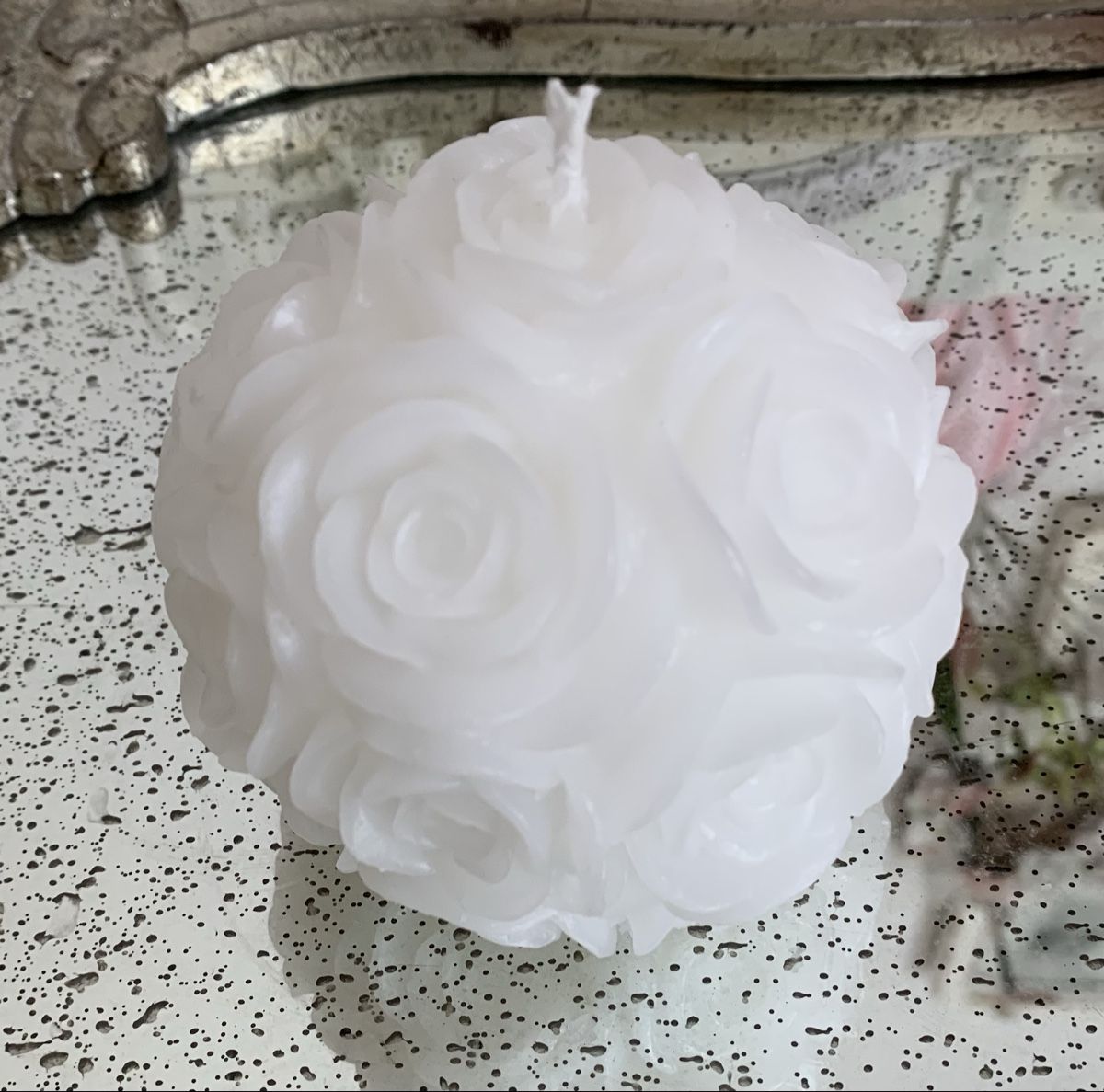 Candele: Rosenkerzen Hand gemacht im Set – Nuovo (secondo la descrizione) da Diepoldsau venduto da Luxusdeko 4