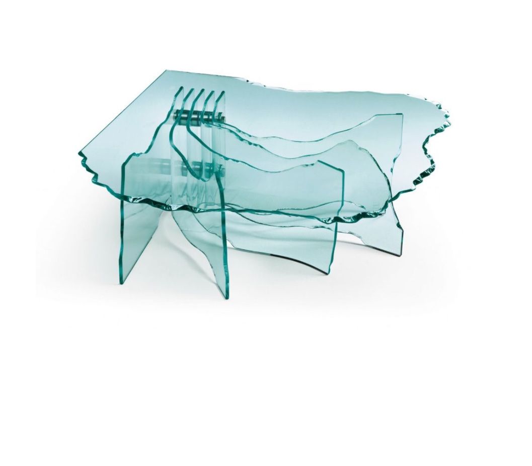 Tavoli: Fiam Italy Shell Danny Lane Couchtisch glas   – Usato da Niedergösgen venduto da wlo_wdm2