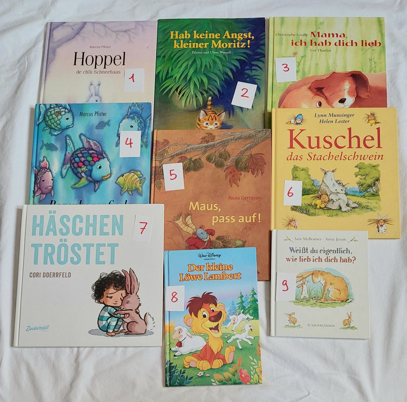 Livres: 9 Bilderbücher ab 2 J, auch einzeln möglich – D'occasion à Uitikon Waldegg par Smeragol 1