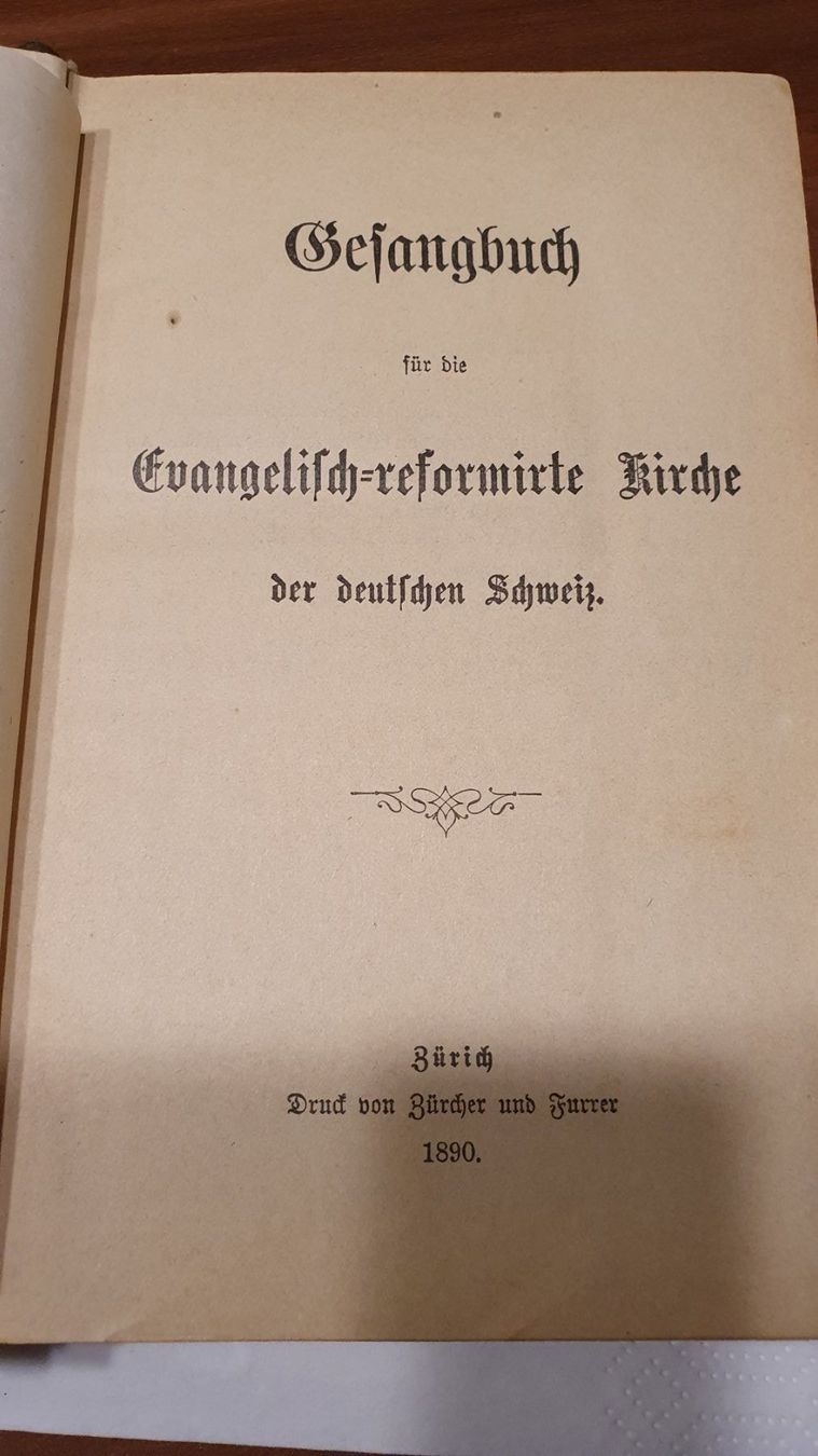Libri: Kirchen Gesangbuch 1890 TOP ZUSTAND – Usato da Bütschwil venduto da Karma2022 3